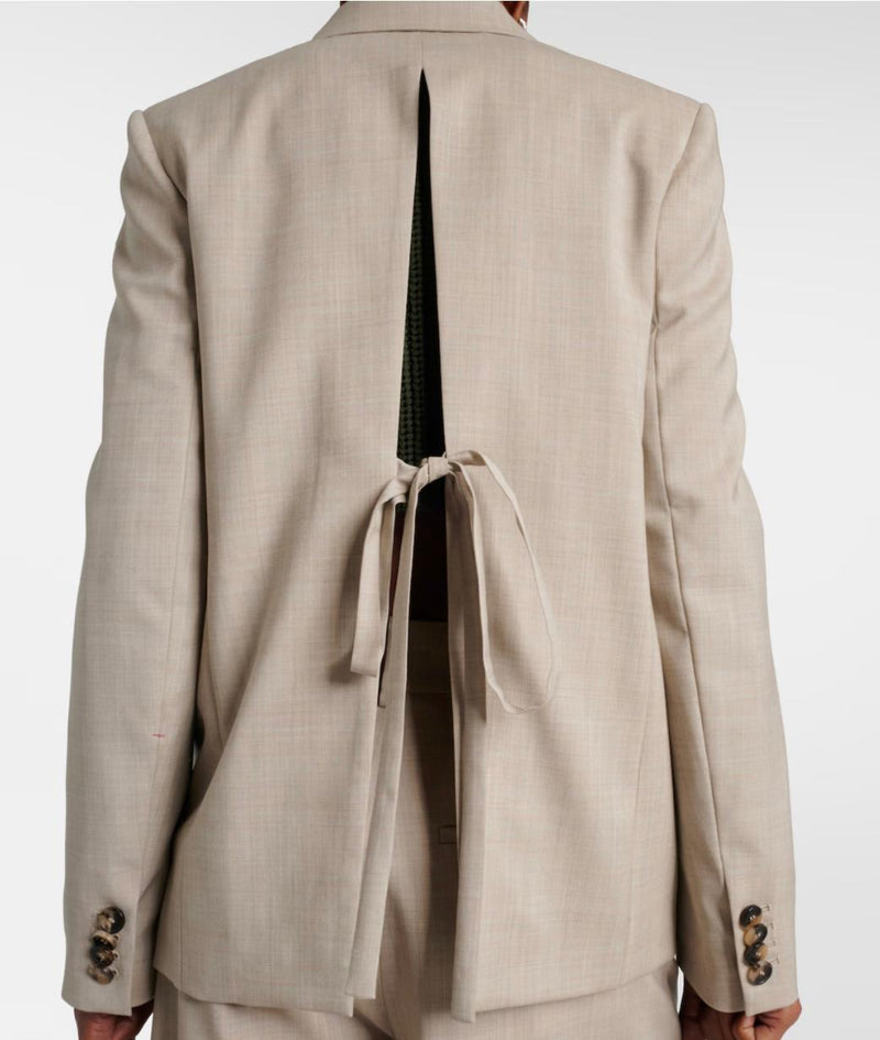 Loewe beige wool blazer jacket