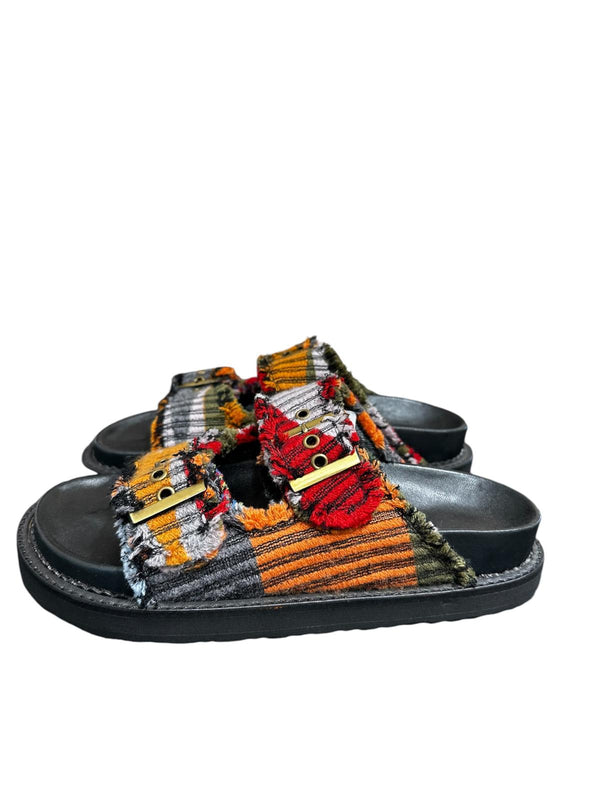 Sandales "Joko Noir/ Multicolore" IKKIM'O