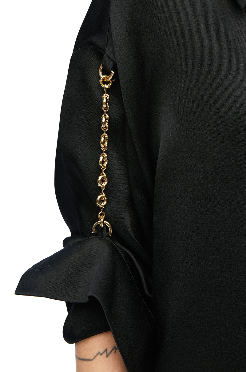Silk chain shirt Black Loewe