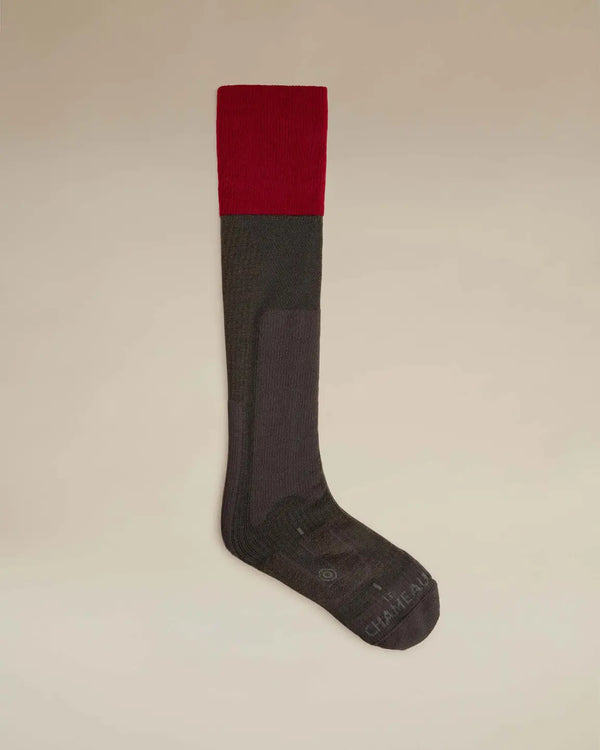 Chaussettes "Vierzon Rouge/ Marron" LE CHAMEAU