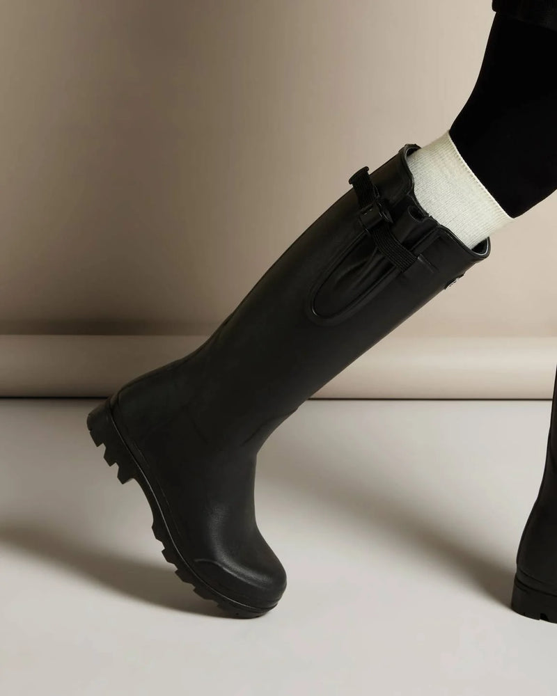 Bottes "Vierzon doublées jersey Noir" LE CHAMEAU