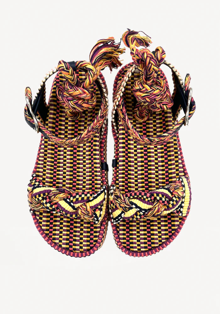 "Carolina multicolored" sandals Amambaih