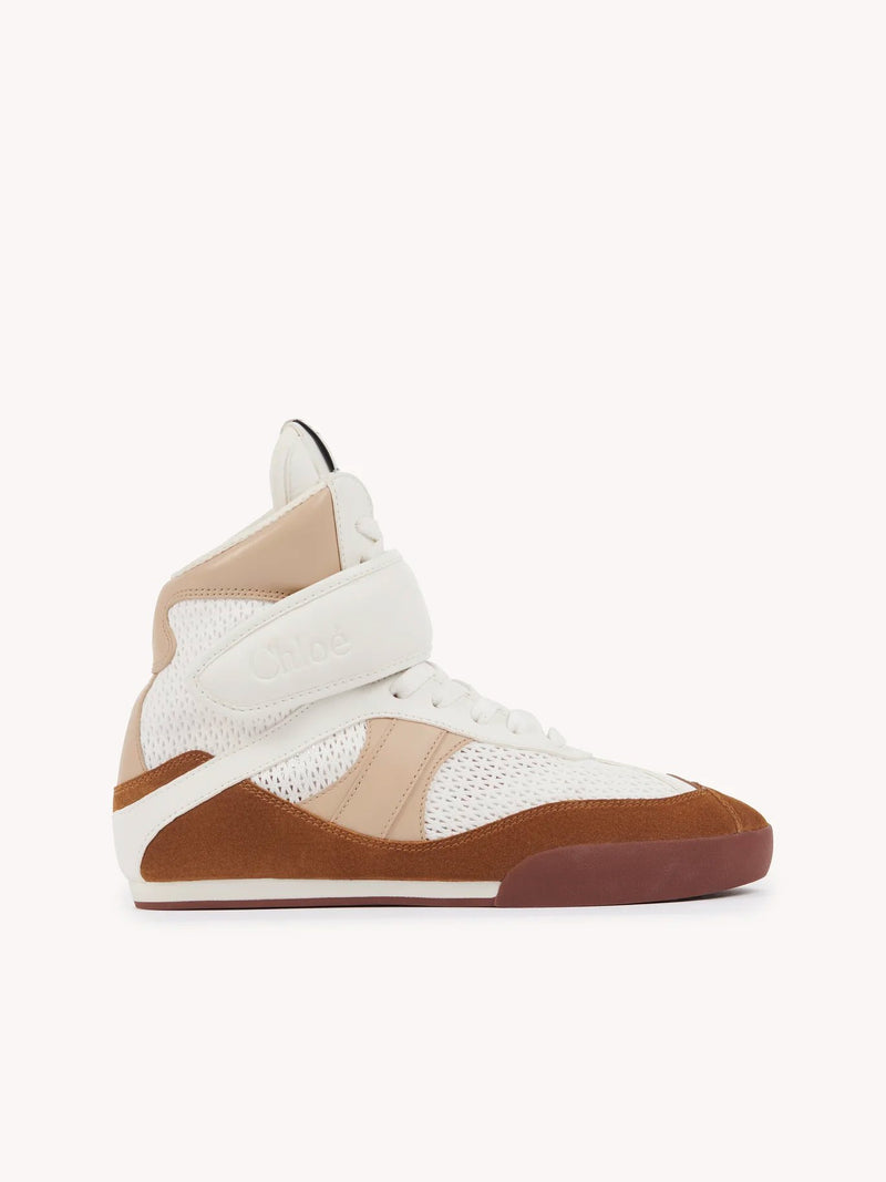 Sneakers "Kick montantes Natural Brown" CHLOÉ