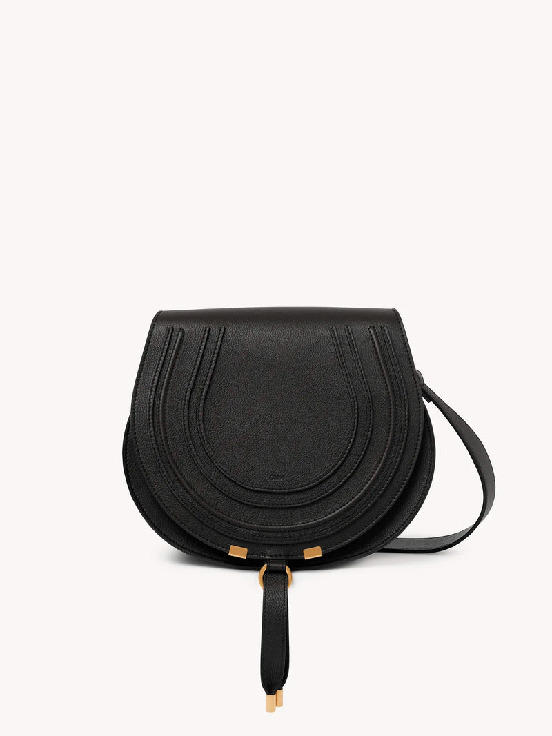 Sac "Marcie en cuir grainé Noir" CHLOÉ