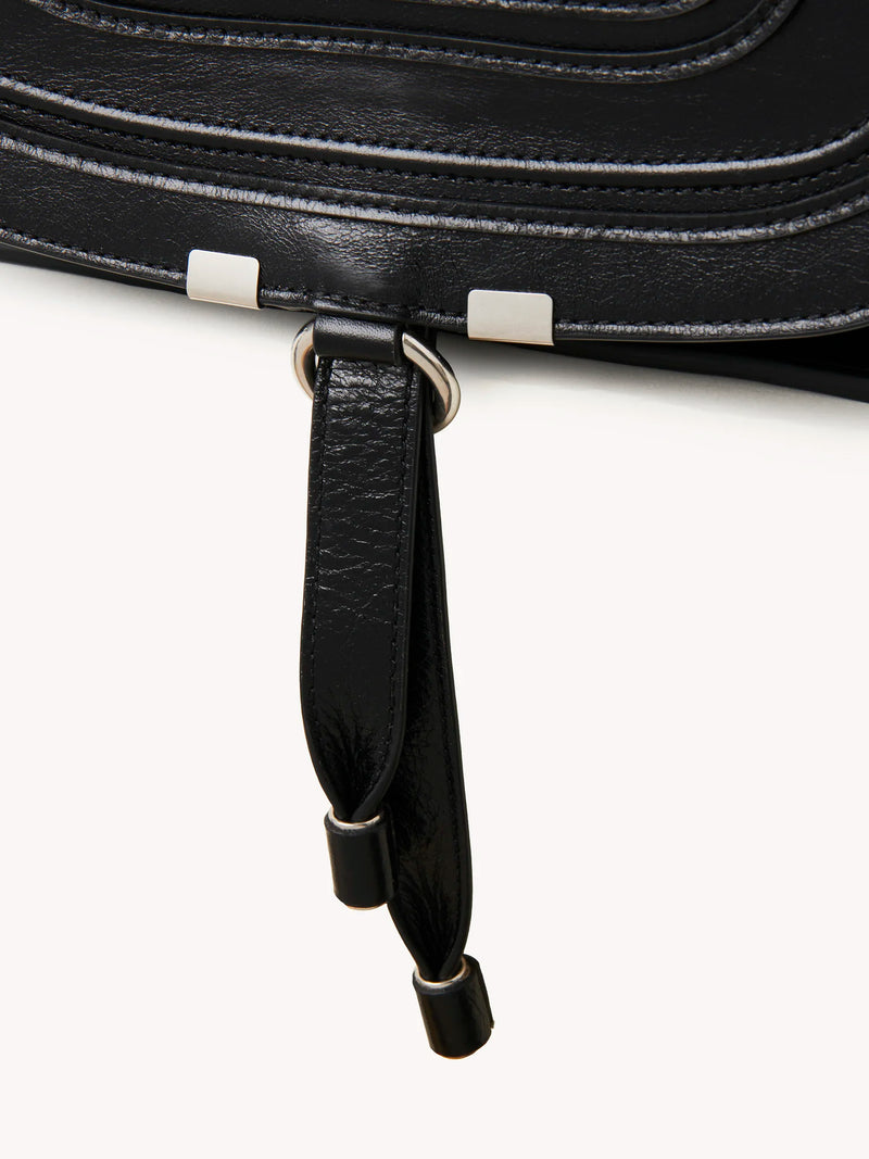 Bag "Marcie in shiny leather Black"Chloé