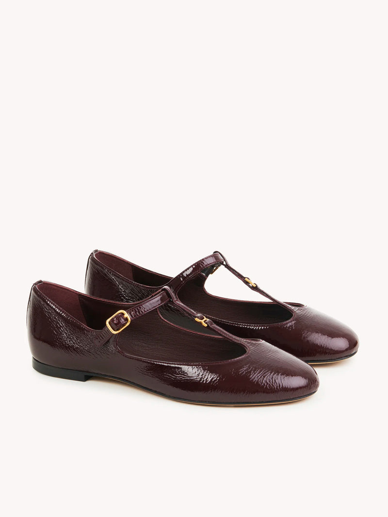 Ballerines "Marcie Plum Purple" CHLOÉ