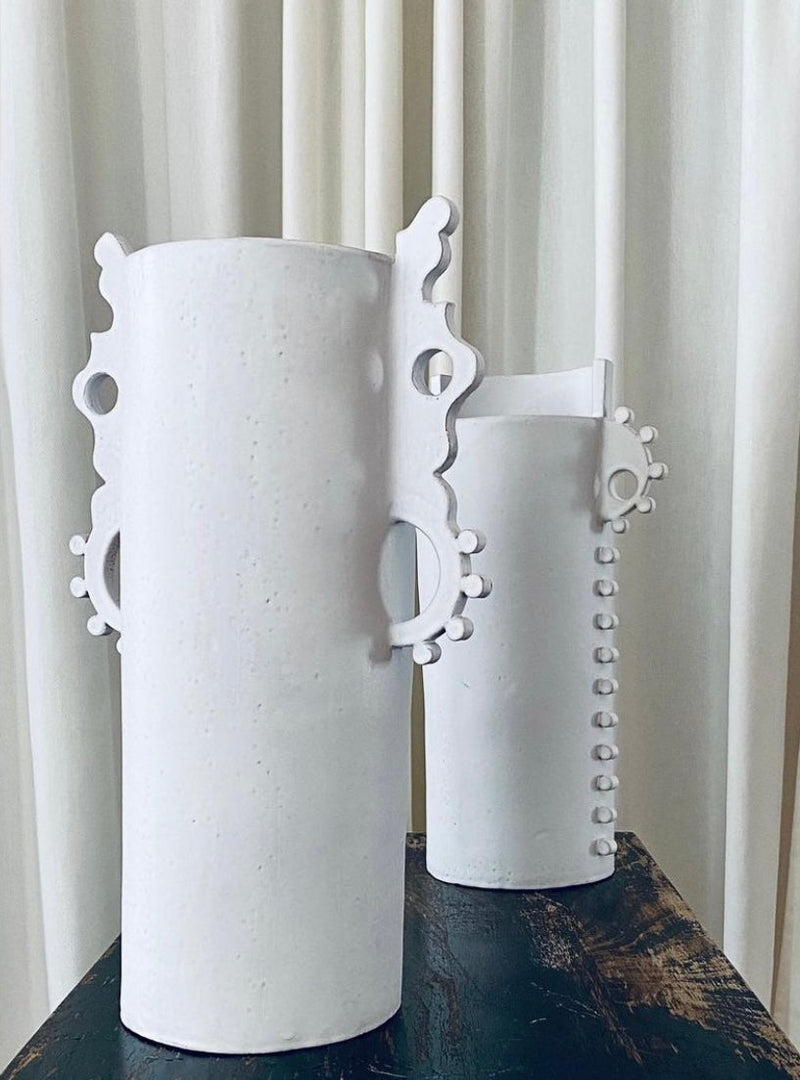 Vase céramique blanc Di.loer Nous contacter