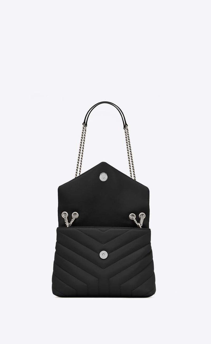 Bag "Loulou Small in matt leather y Black/ Money" saint laurent