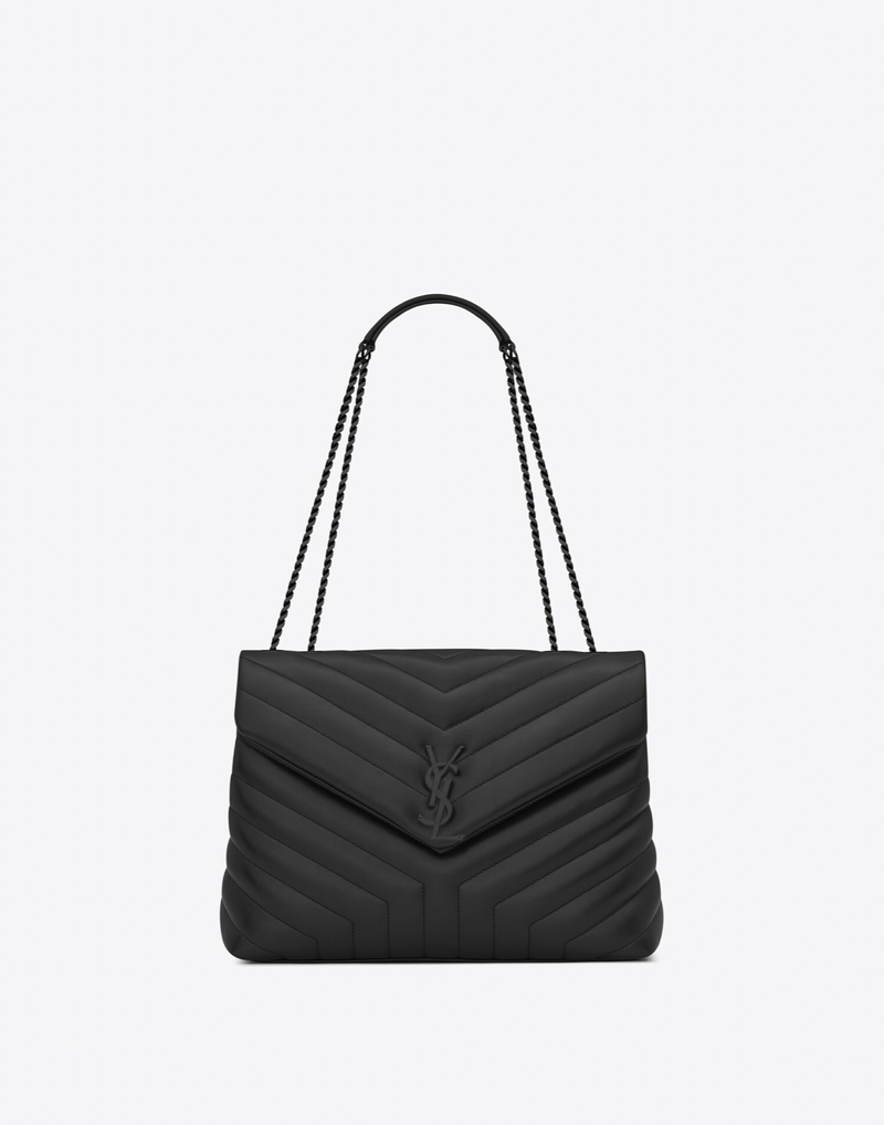 Bag "Loulou Medium in matt leather Black/ Black" SAINT LAURENT