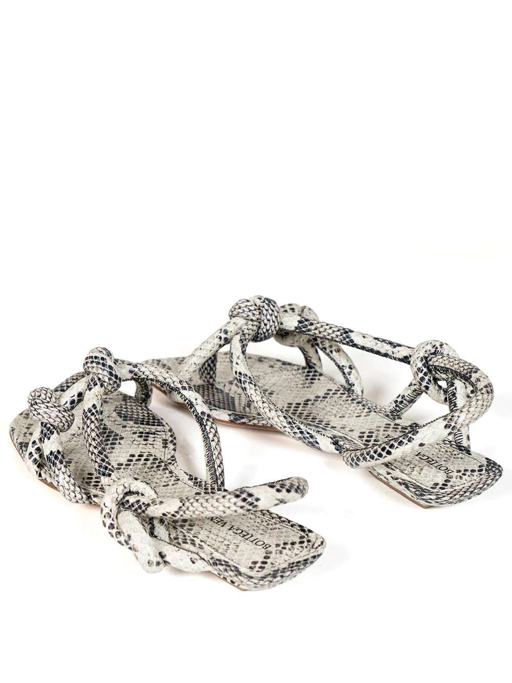 靴 BOTTEGA VENETA Sandals Tapioca Bottega Veneta 90mm Mini Weave