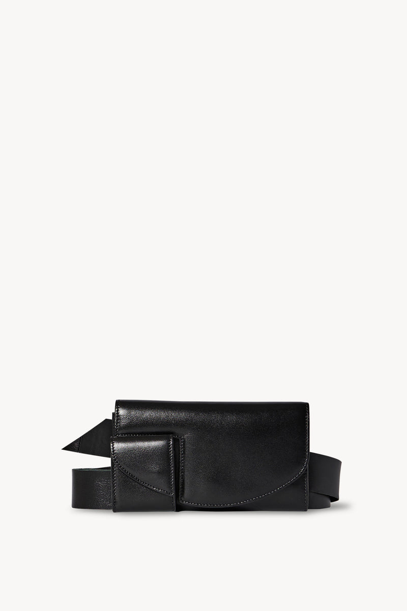 Leather Horizontal Belt Bag "The Row